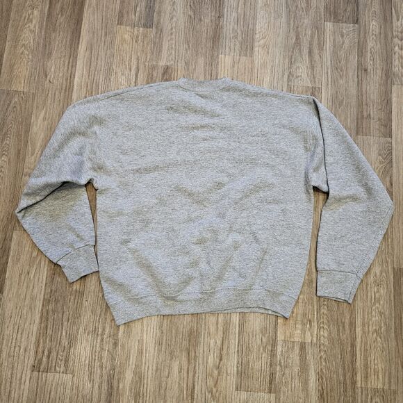 Vtg New York City Crew Sweatshirt Mens XL Fruit Of The Loom Gray Embroidery 90s - Picture 7 of 10